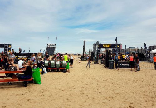 Mud Masters in Scheveningen am Strand