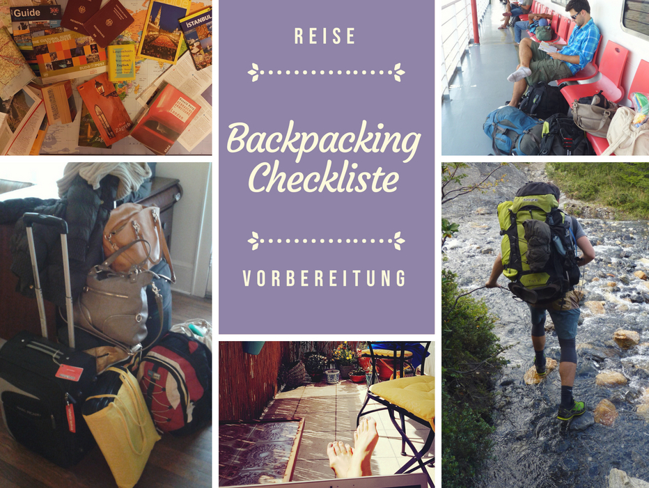 Reise-Checkliste für Backpacking und Reisevorbereitung