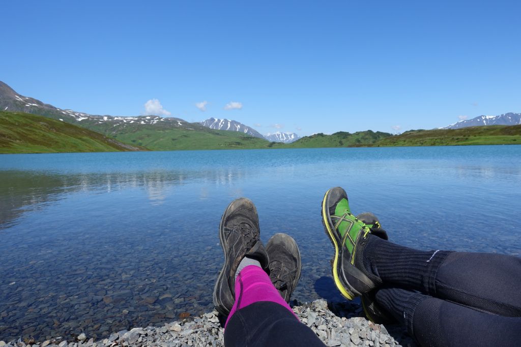 Alaska-Rundreise: Der Lost Lake am Kenai Peninsula ist eine super Sehenswürdigkeit in Alaska