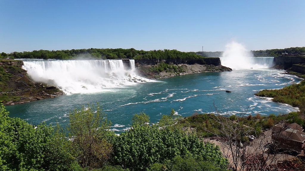 blick auf die Niagara-Fälle