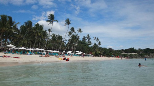 Alona Beach auf der Insel Bohol