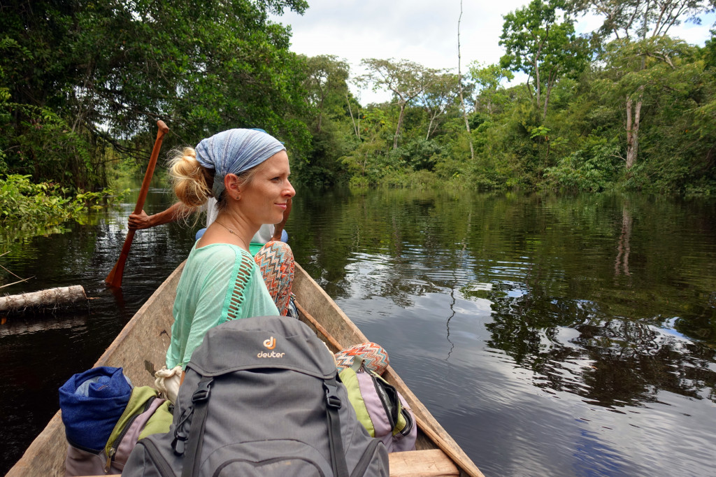 Kanu-Tour im Regenwald von Peru