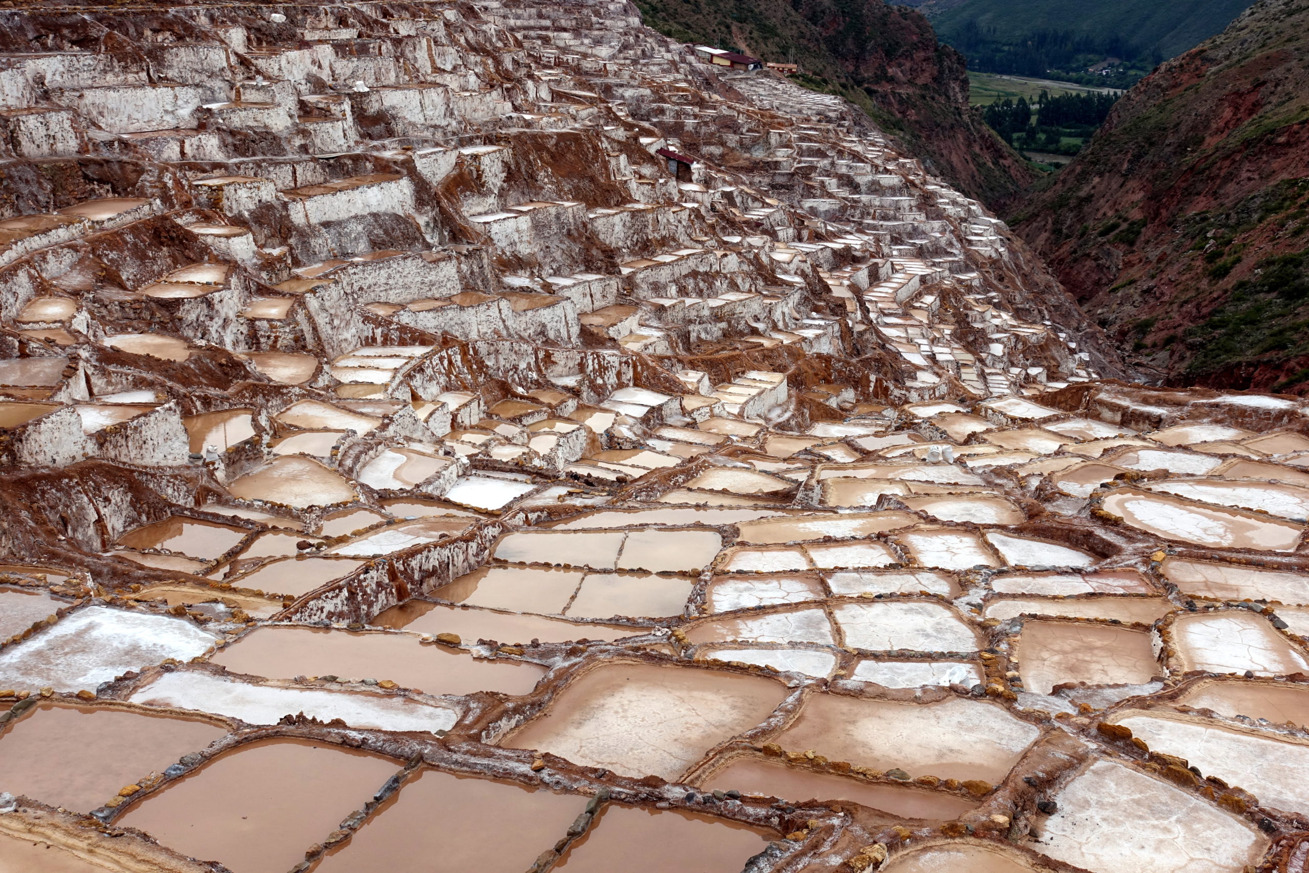 Peru-Reiseroute: Salineras Maras bei Cusco