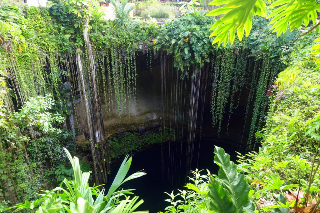 Cenote Ik Kil in Mexiko - Reisebericht über unsere Rundreise auf der Halbinsel Yucatán inklusive Campeche und Quintana Roo. Speziell für Backpacker in Mexiko und Rundreisen im Yucatán 