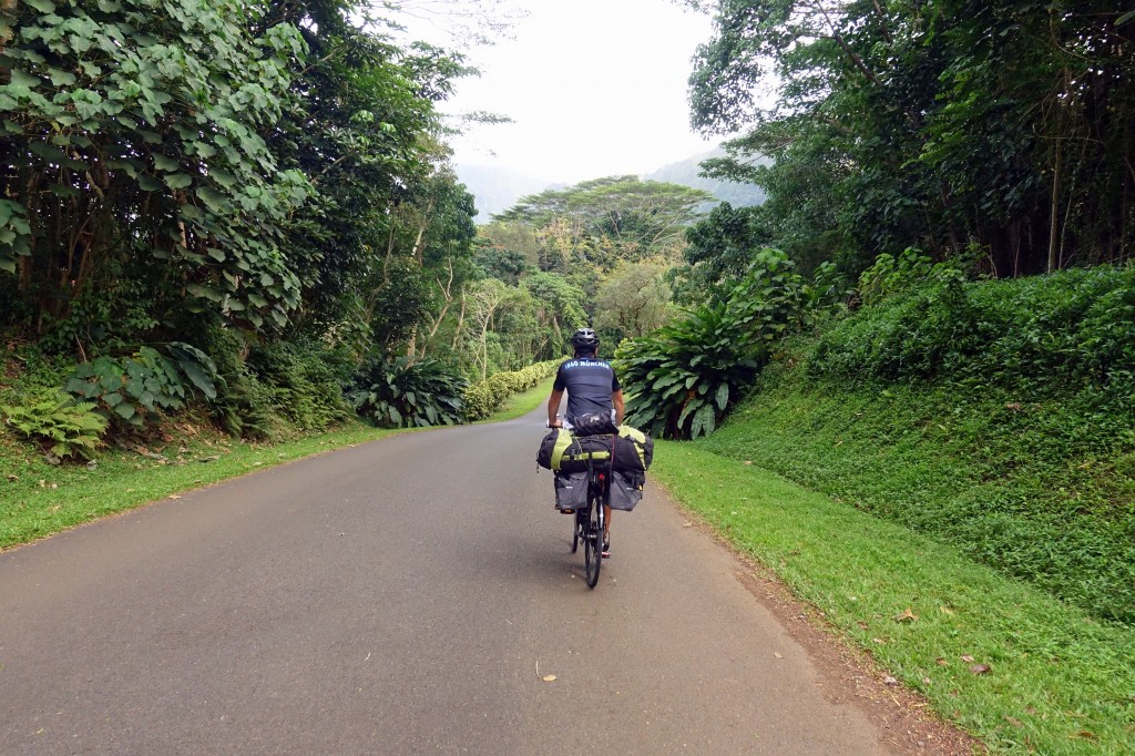 Höhenmeter auf Hawaii mit dem Fahrrad