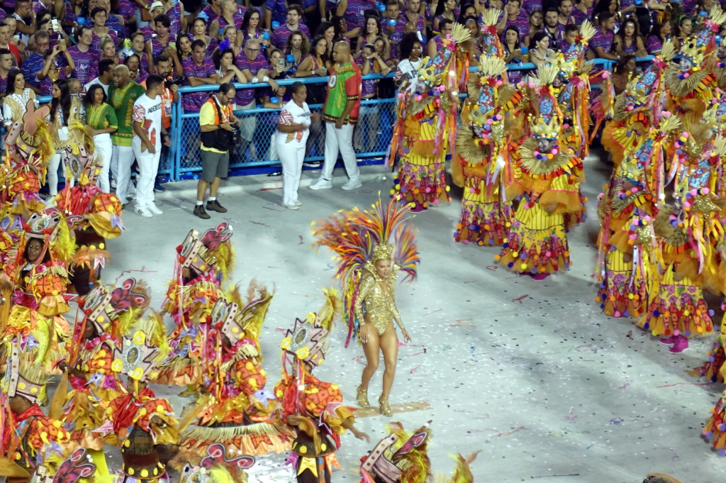 Karneval in Rio - Sambatänzer