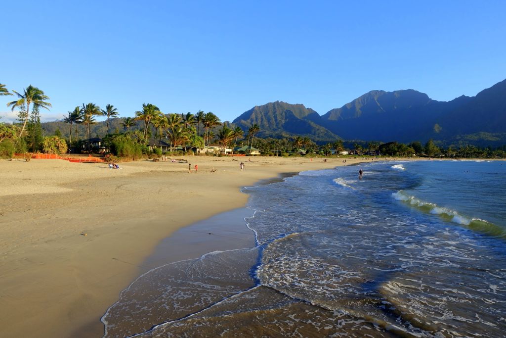 Sehenswürdigkeiten auf Kauai - Hanalei Bucht auf Kauai