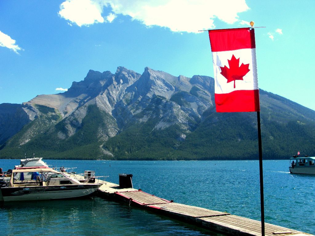 Sehenswürdigkeit in Banff auf deiner Kanada-Reise: Wunderschöner See in Banff