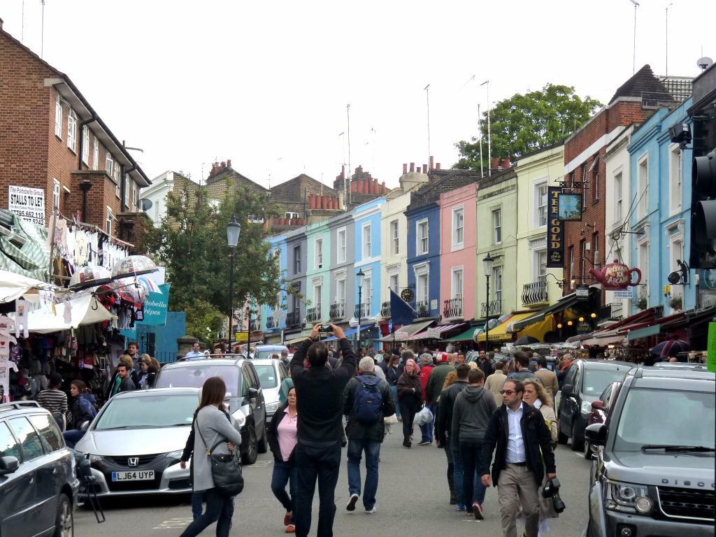 Portobello Market in Notting Hill - Sehenswürdigkeiten in London