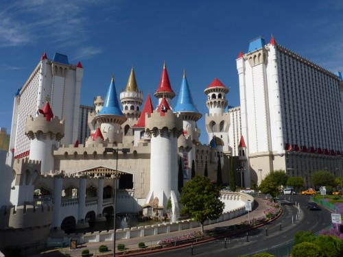 Sieht aus wie ein Märchenschloss: Das Excalibur-Hotel in Las Vegas - Las Vegas Tipps Hotel