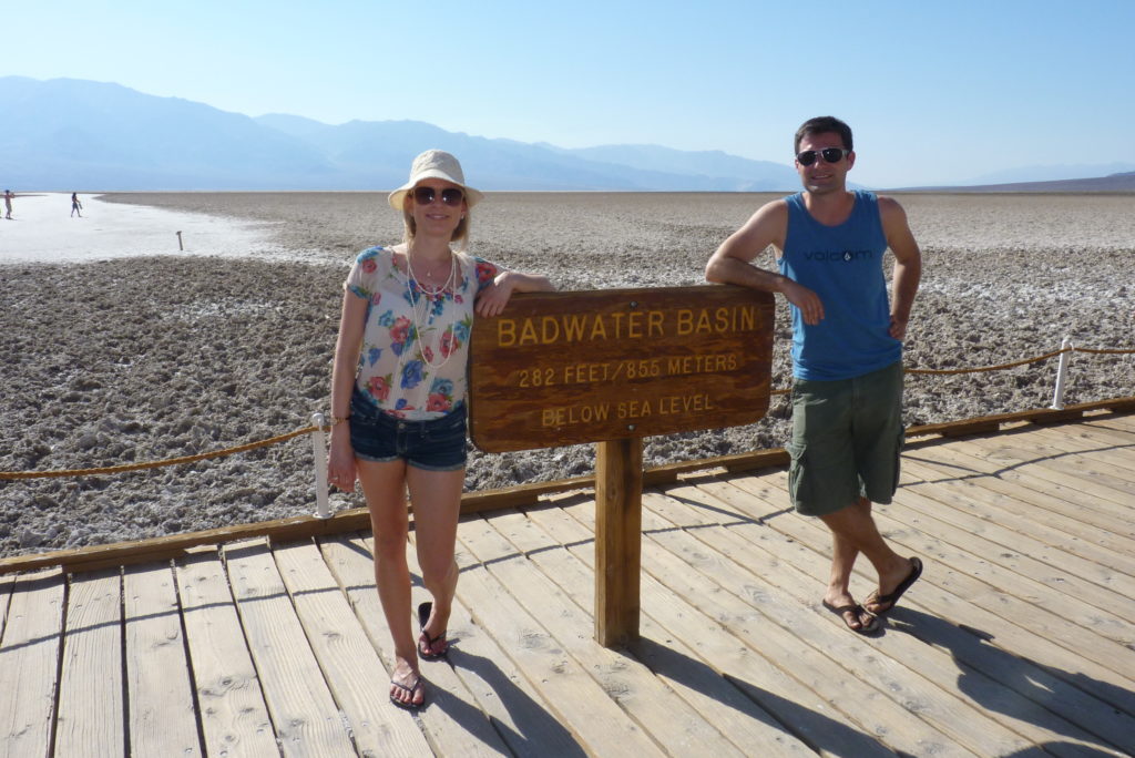 USA Westen Reiseroute: Death Valley