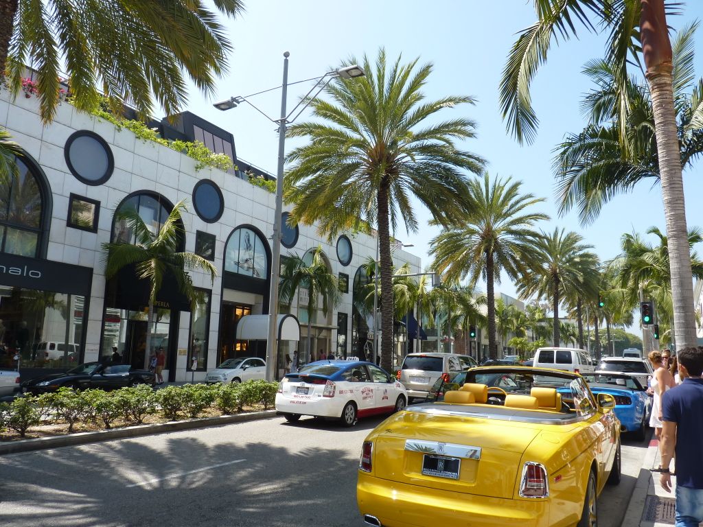 Was tun in LA? Stars suchen am Rodeo Drive in Beverly Hills