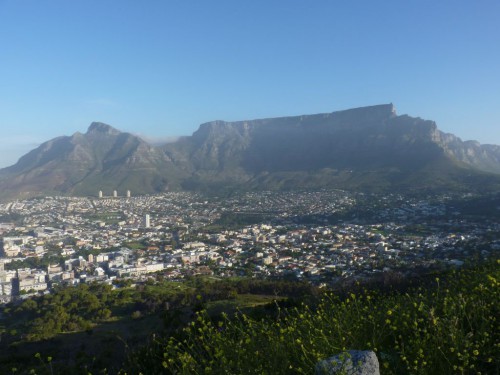 DAS Wahrzeichen Kapstadt's - der Tafelberg