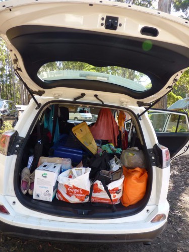 Backpacking in Tasmanien: Vorräte kaufen in Hobart 