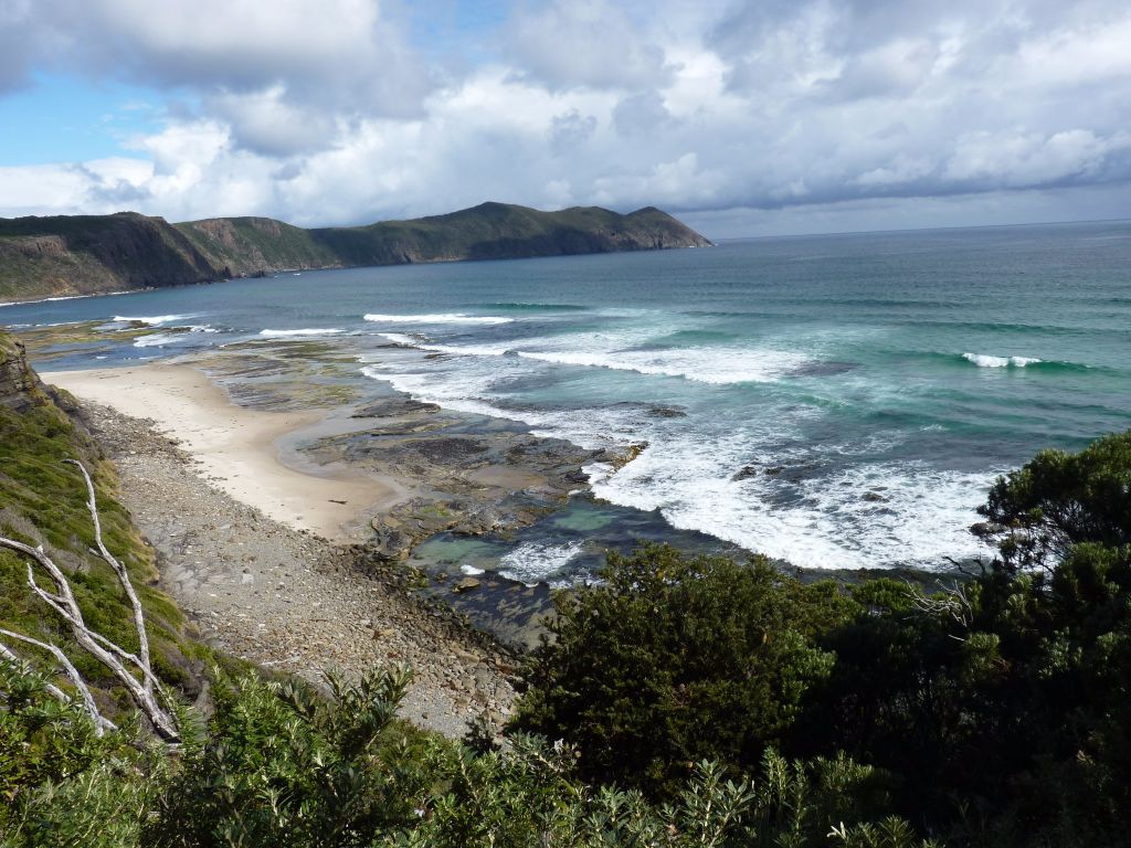 Ausblick aufs Meer vom südlichsten Ort Australiens - Tasmanien-Sehenswürdigkeiten auf deiner Tasmanien-Rundreise