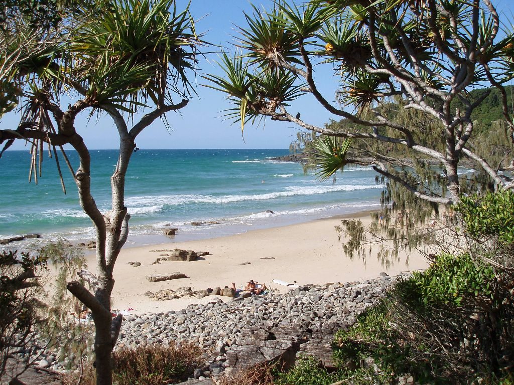 Strand von Noosa Heads- Sehenswürdigkeiten Australien Ostküste – Reiseroute Australien Ostküste im Überblick 